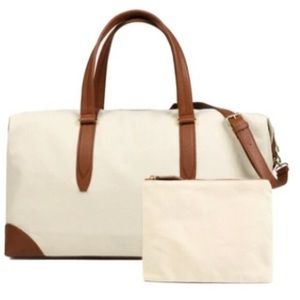 *NEW HENNY + LEV
Canvas Weekender with Tags